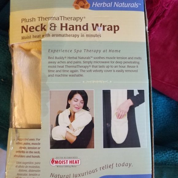 NEW! Neck & Hand Heat Therapy Wrap - Picture 2 of 2